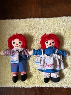 Raggedy Ann & Raggedy Andy Dolls